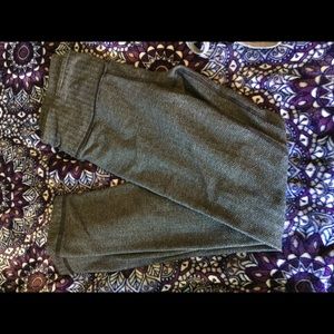 Herringbone workout pants